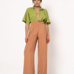 Παντελόνι Ψηλόμεσο Με Λάστιχο Στη Μέση