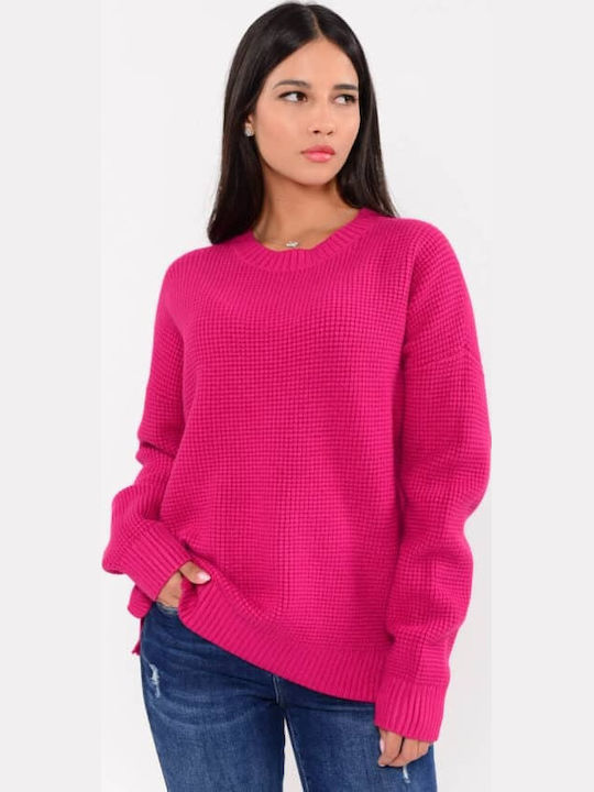 fixedratio_20250910134841_c4c32c28 Πλεκτή Μπλούζα Με Ανάγλυφο Σχέδιο - Image 6