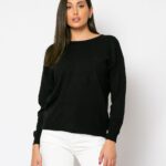 Μπλούζα Ψιλό Πλεκτό Απαλή Υφή Ριγέ Με Τσεπάκι