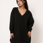 Μπλούζα Φούτερ Με Χνούδι Με "V"