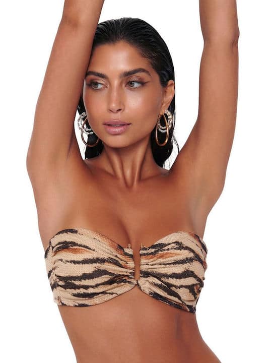 Fixedratio 20240419121803 Bluepoint Strapless Bikini Top Me Enischysi Animal Print Blue 24066042 19