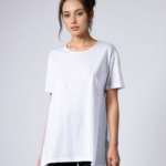Μπλούζα Κοντομάνικη Oversized Πιο Μακριά Πίσω