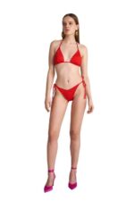Fashion Solids Τριγωνικό Μαγιό Μπικίνι Τοπ - Image 3