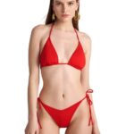 Fashion Solids Τριγωνικό Μαγιό Μπικίνι Τοπ