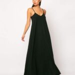 Φόρεμα Midi V Ραντάκι