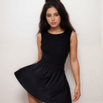 Φούστα Mini Με Σορτς Και Λάστιχο Στην Μέση