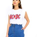 Αμάνικο T-Shirt Με Βάτες