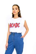 Αμάνικο T-Shirt Με Βάτες