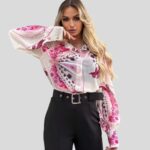 Πουκάμισο Με Σχέδιο Πεταλούδες