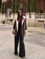 Animal Printed Oversized Τζάκετ - Image 6