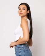 Crop Top Αμάνικο - Image 2
