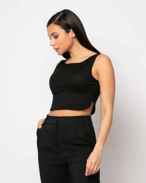Crop Top Αμάνικο