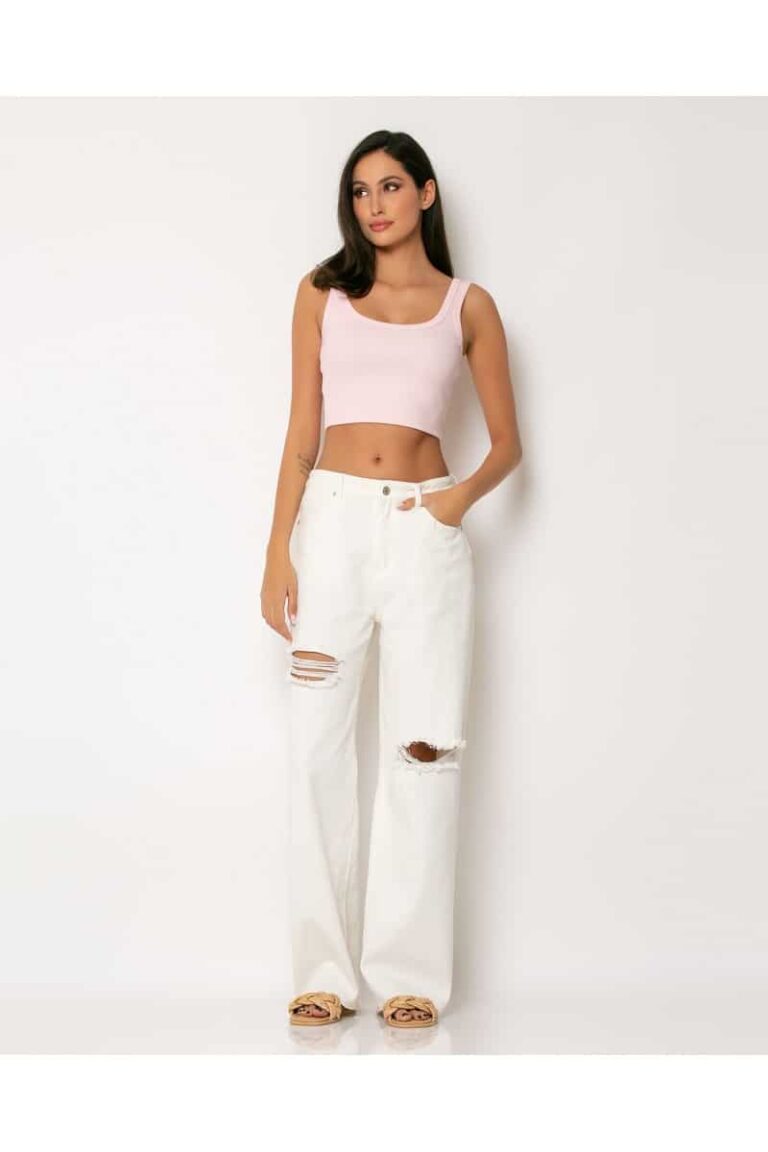 Jean wide distressed - Image 1