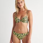 Lime Leo 2 Σλιπ Μπικίνι Με Τύπωμα