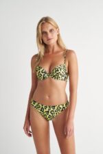Lime Leo 2 Σλιπ Μπικίνι Με Τύπωμα