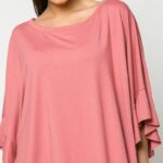 Μπλούζα Φαρδιά Με Βολάν Στο Μανίκι