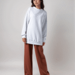 Μπλούζα Φούτερ Αχνούδιαστο Oversized