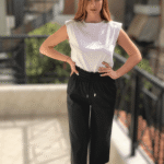 Παντελόνι Δερματίνη Ζιπ Κιλότ