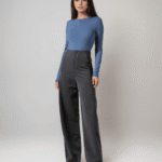 Παντελόνι Ψηλόμεσο Σε Ίσια Γραμμή