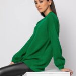 Πλεκτό Με Φούσκα Στο Μανίκι