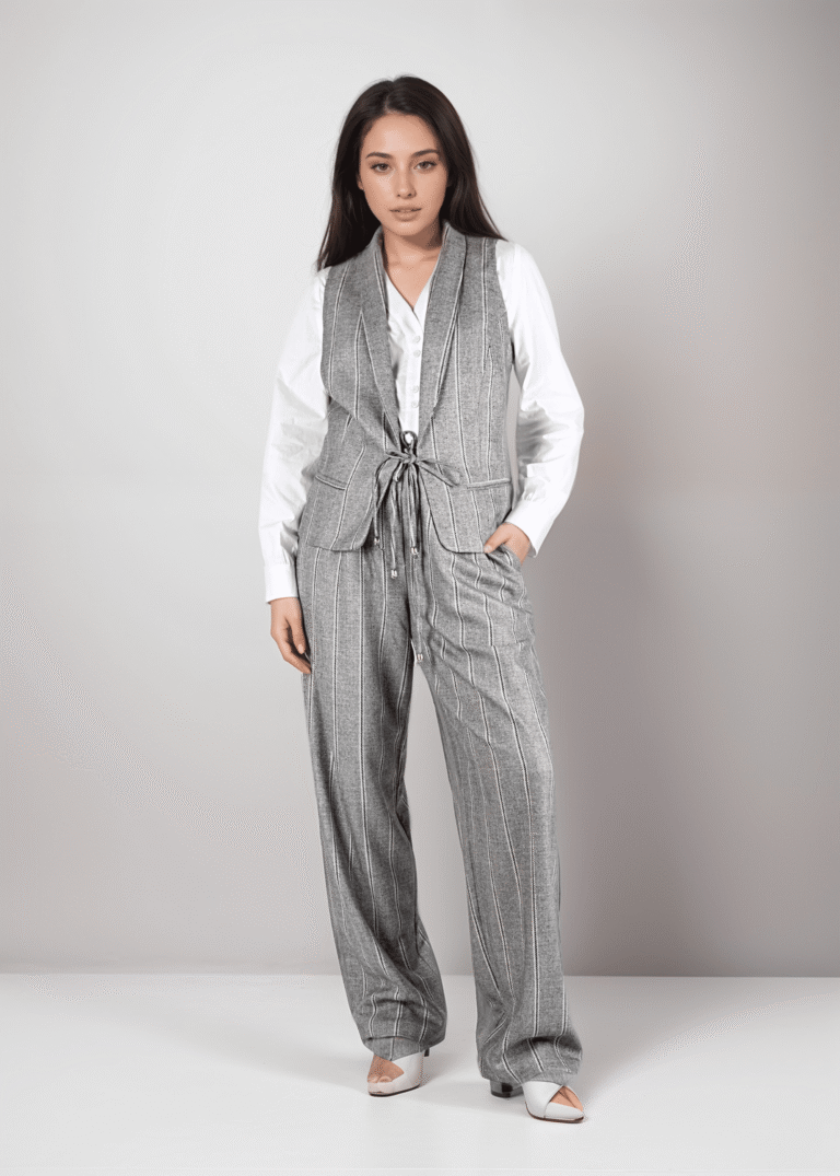 Ριγέ Lurex Σετ - Image 1