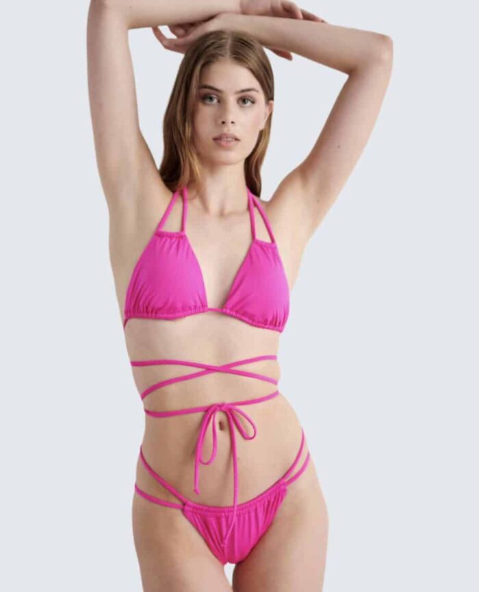 Fashion Solids Τριγωνικό Μπικίνι Τοπ - Image 1