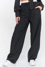 Σετ Πουκάμισο Cropped & Παντελόνι Boxer - Image 5