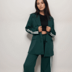 Σετ Σακάκι Και Παντελόνι Με Ρίγα