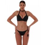 Solids Halter Μαγιό Μπικίνι Τοπ Σε CupD