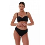 Solids Στράπλες Μπικίνι Τοπ Με Μπανέλα Σε CupD