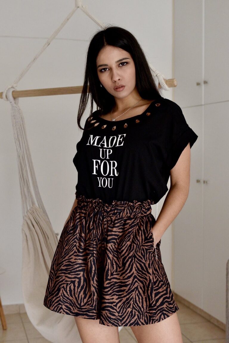 Σορτσάκι Animal Print - Image 5