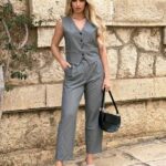 Σετ Αμάνικο Κουστούμι