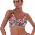 Batik Μπουστάκι Μπικίνι Crop Τοπ Με Τύπωμα