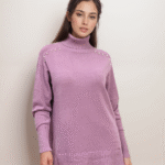 Ζιβάγκο Πλεκτό Με Πέρλες Σε Μανίκια Και Ώμους