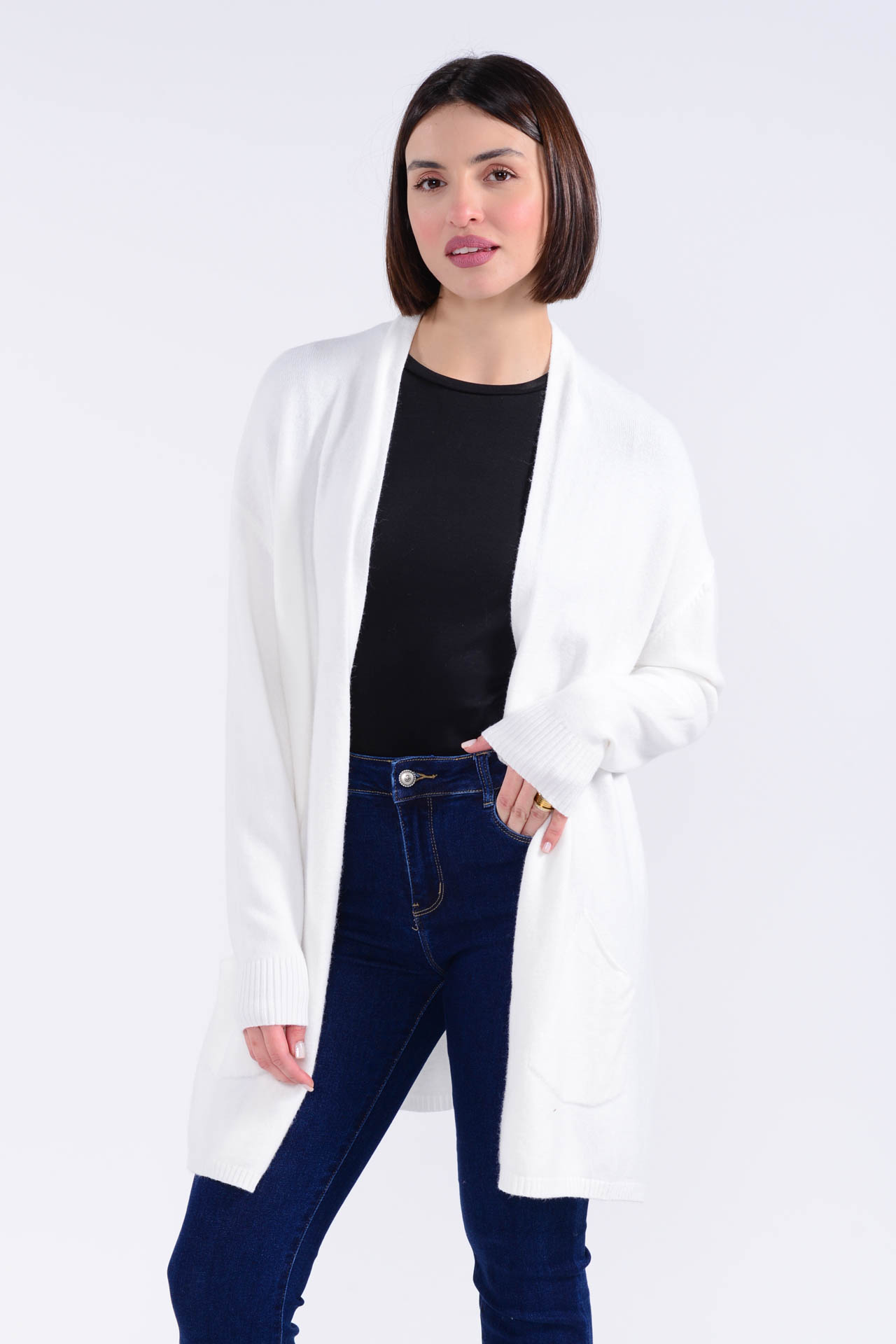 D-217 Πλεκτή Ζακέτα Μακριά - Image 11