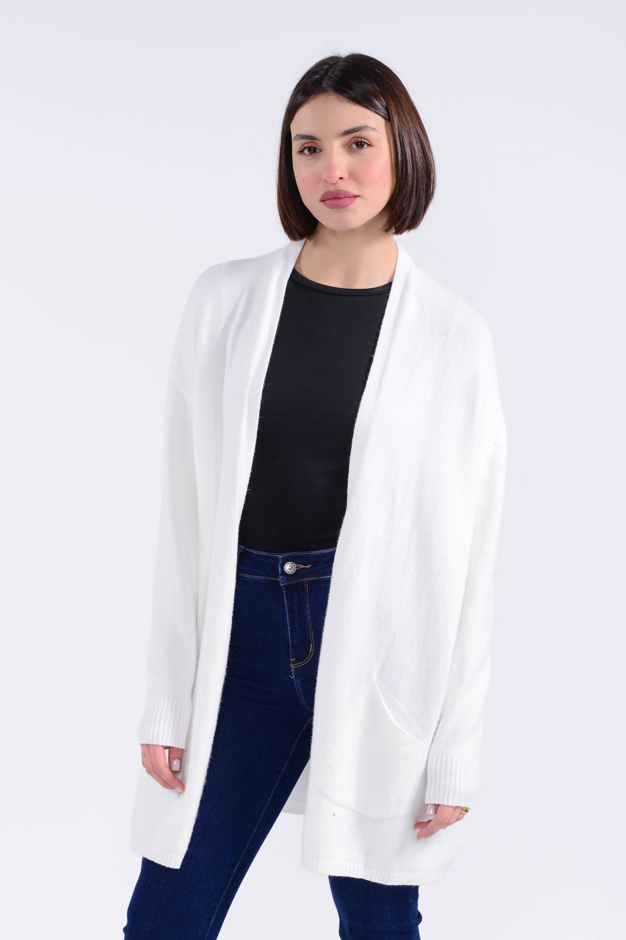 D-218 Πλεκτή Ζακέτα Μακριά - Image 13