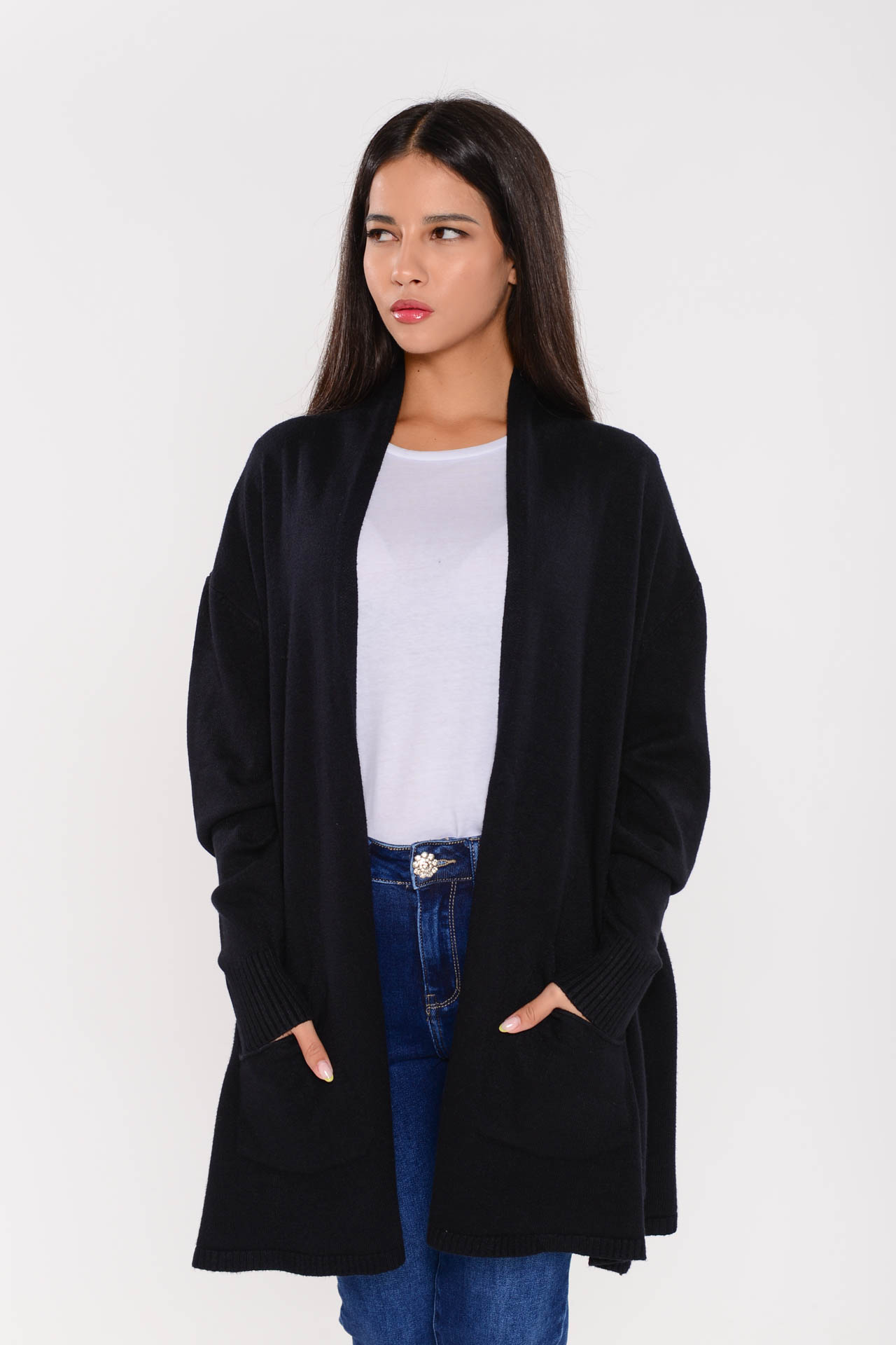 DOR.-127 Πλεκτή Ζακέτα Μακριά - Image 17