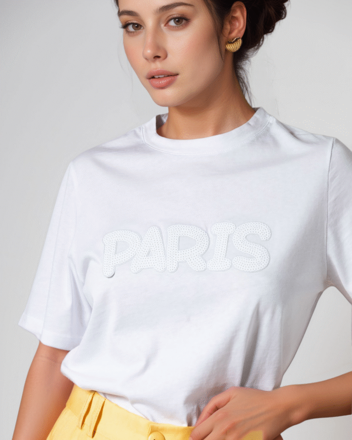 Μπλούζα Με Στάμπα "PARIS" - Image 2