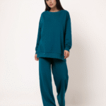 Σετ Φούτερ Oversized - Φόρμα Ψηλόμεση Φαρδιά