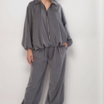 Σετ Ζακέτα Balloon, Παντελόνι Με Λάστιχο