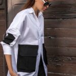 Πουκάμισο Με Μαύρες Τσέπες