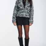 Γούνα Κοντή Με Γιακά