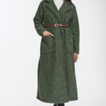 Παλτό Μπουκλέ Mε Ζωνάκι