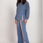 Σετ Μπλούζα Και Παντελόνι Με Ρίγα